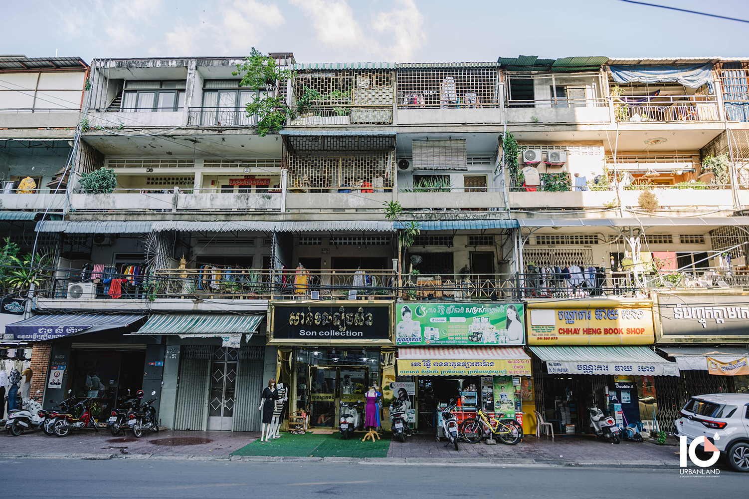 Old shophouses in Central Market area